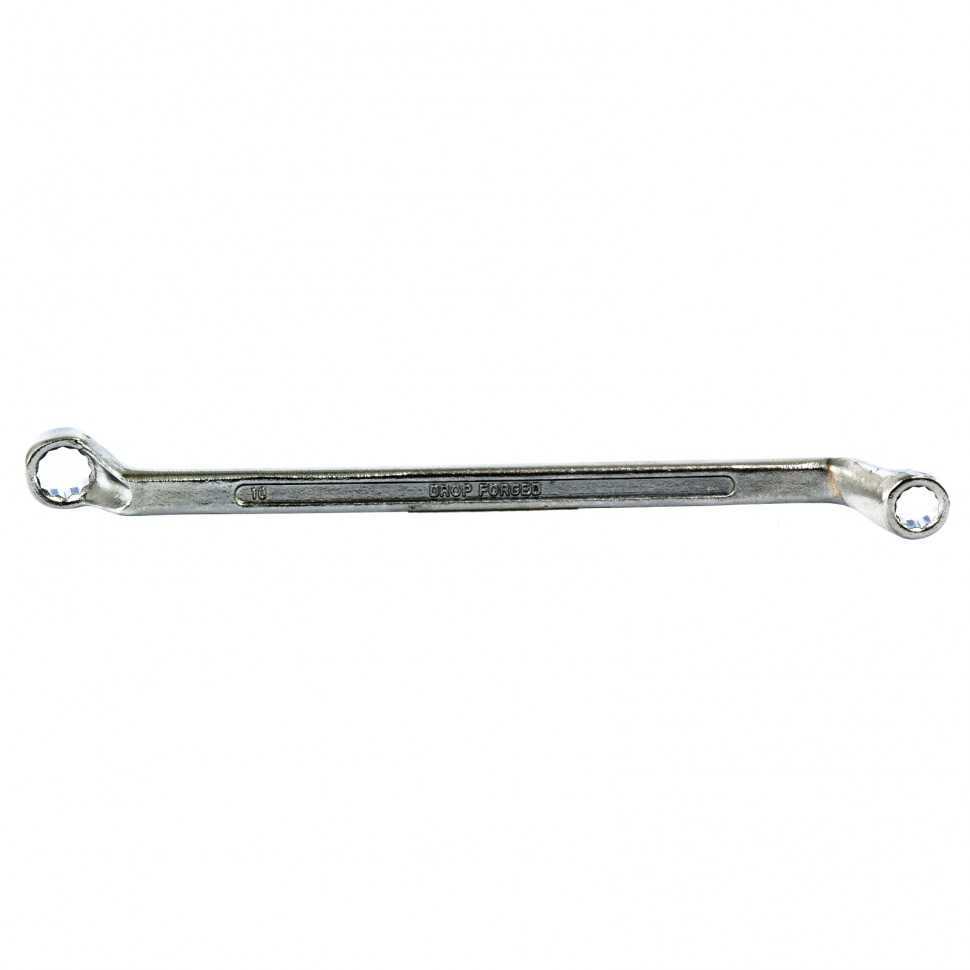Ключ накидной коленчатый, 8 х 10 мм, хромированный Sparta Ключи накидные фото, изображение