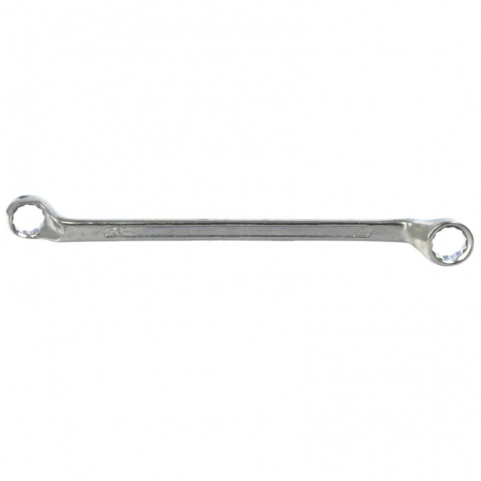 Ключ накидной коленчатый, 14 х 15 мм, хромированный Sparta Ключи накидные фото, изображение