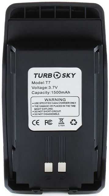 АКБ TurboSky T7 (T8) Аккумуляторы для радиостанций фото, изображение