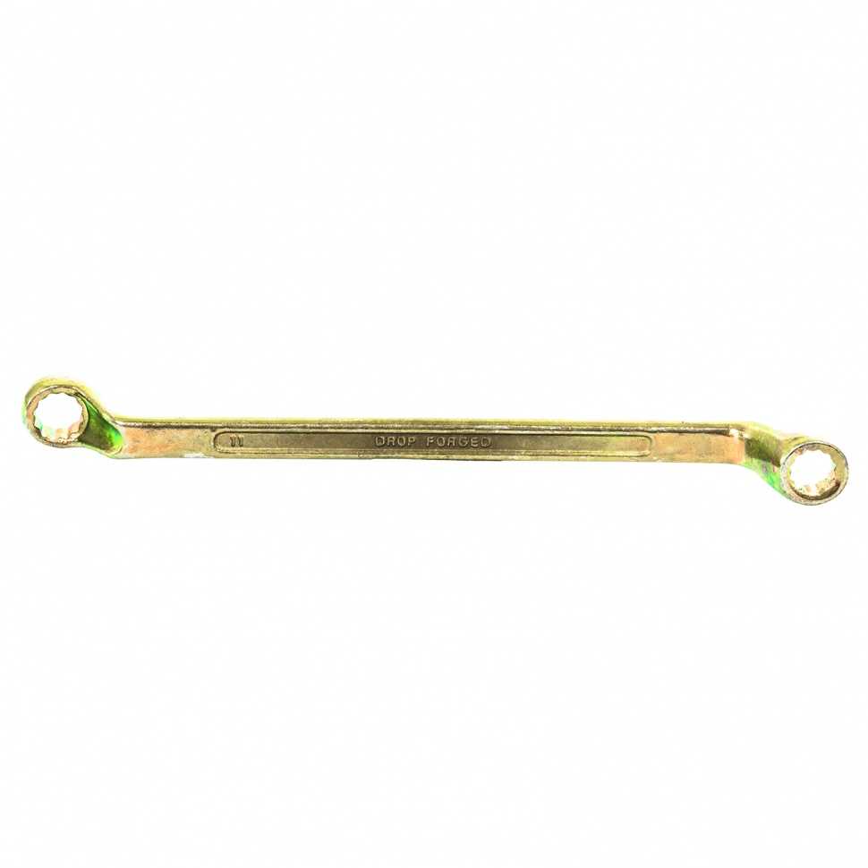 Ключ накидной, 10 х 13 мм, желтый цинк Сибртех Ключи накидные фото, изображение