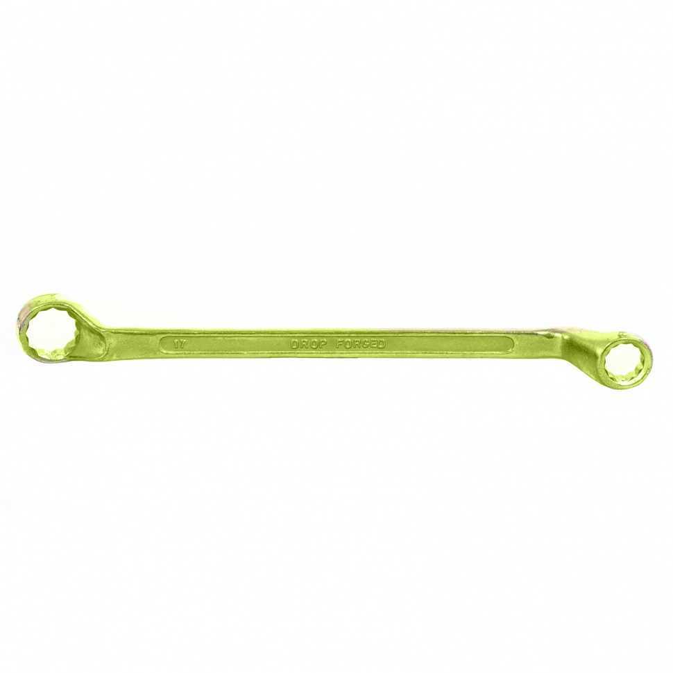 Ключ накидной, 13 х 17 мм, желтый цинк Сибртех Ключи накидные фото, изображение
