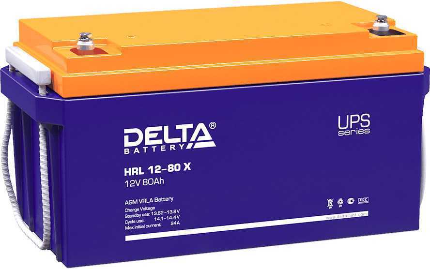 Delta HRL 12-80 X Аккумуляторы фото, изображение