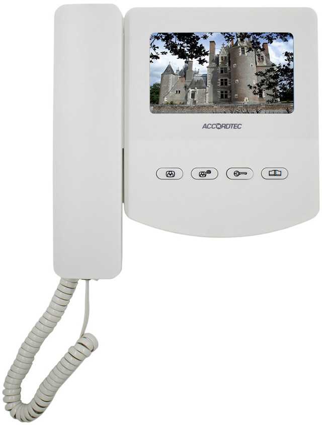 AccordTec AT-VD433С K EXEL WHITE (AT-01160) Видеомониторы фото, изображение