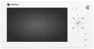 Видеодомофон Optimus VM-7.0 (w) (белый) Цветные видеодомофоны фото, изображение